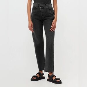 Agolde Charcoal Straight Leg Jeans size 26